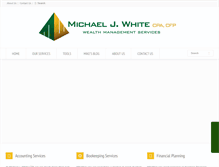 Tablet Screenshot of michaeljwhite.com